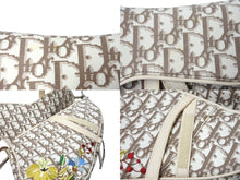 Load image into Gallery viewer, Christian Dior クリスチャンディオール サドルバッグ エンブロイダリー ハンドバッグ ベージュ 2005年 美品 中古 66650