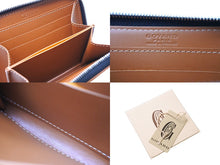 Load image into Gallery viewer, 新品未使用 GOYARD ゴヤール マティニョンPM ブラック ブラウン PVCコーティングレザー レザー ラウンドファスナー 66651