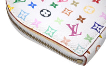 Load image into Gallery viewer, 極美品 LOUIS VUITTON ルイヴィトン 村上隆 コインケース M60040 ポルトモネ クール ハート モノグラムマルチ ホワイト 中古 66654