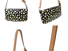 Load image into Gallery viewer, 極美品 LOUIS VUITTON ルイヴィトン 草間彌生 ヴェルニ M91427 ドットインフィニティ ポシェットアクセソワール ブラック ホワイト 中古 66655