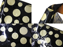 Load image into Gallery viewer, 極美品 LOUIS VUITTON ルイヴィトン 草間彌生 ヴェルニ M91427 ドットインフィニティ ポシェットアクセソワール ブラック ホワイト 中古 66655