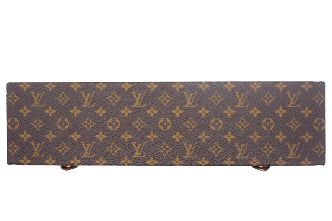LOUIS VUITTON ルイヴィトン アクセサリー ケース ボックス ネックレス ブレスレット モノグラム ブラウン 美品 中古 66657