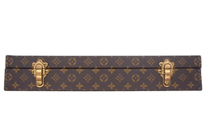LOUIS VUITTON ルイヴィトン アクセサリー ケース ボックス ネックレス ブレスレット モノグラム ブラウン 美品 中古 66657