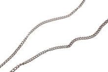 Load image into Gallery viewer, 極美品 CHANEL シャネル ココマーク ラインストーン ネックレス F12W シルバー メタル アクセサリー 5g 小物 ジュエリー ロゴ 中古 66658