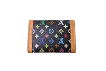 Load image into Gallery viewer, 極美品 LOUIS VUITTON ルイヴィトン ポルトモネ プラ コインケース M92656 モノグラム マルチカラー PVC レザー 中古 66661