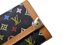 Load image into Gallery viewer, 極美品 LOUIS VUITTON ルイヴィトン ポルトモネ プラ コインケース M92656 モノグラム マルチカラー PVC レザー 中古 66661
