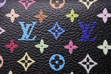 Load image into Gallery viewer, 極美品 LOUIS VUITTON ルイヴィトン ポルトモネ プラ コインケース M92656 モノグラム マルチカラー PVC レザー 中古 66661