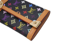 Load image into Gallery viewer, 極美品 LOUIS VUITTON ルイヴィトン ポルトモネ プラ コインケース M92656 モノグラム マルチカラー PVC レザー 中古 66661