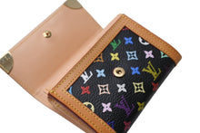 Load image into Gallery viewer, 極美品 LOUIS VUITTON ルイヴィトン ポルトモネ プラ コインケース M92656 モノグラム マルチカラー PVC レザー 中古 66661