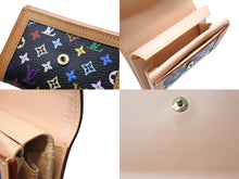 Load image into Gallery viewer, 極美品 LOUIS VUITTON ルイヴィトン ポルトモネ プラ コインケース M92656 モノグラム マルチカラー PVC レザー 中古 66661