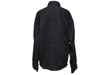 Load image into Gallery viewer, EVISU エビス デニムジャケット シーガルプリント 1507 JAPAN製 コットン ブラック サイズ46 美品 中古 66665