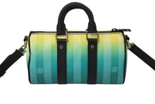 Load image into Gallery viewer, 新品未使用 LOUIS VUITTON ルイヴィトン キーポル XS ショルダーバッグ M59949 PVC シルバー金具 グリーン イエロー 中古 66668