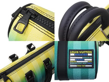 Load image into Gallery viewer, 新品未使用 LOUIS VUITTON ルイヴィトン キーポル XS ショルダーバッグ M59949 PVC シルバー金具 グリーン イエロー 中古 66668