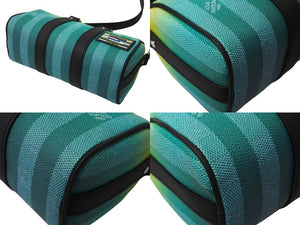 新品未使用 LOUIS VUITTON ルイヴィトン キーポル XS ショルダーバッグ M59949 PVC シルバー金具 グリーン イエロー 中古 66668