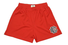 Load image into Gallery viewer, 極美品 ERIC EMANUEL エリック エマニュエル ショートパンツ メッシュショーツ サイズXL プリント ポリエステル レッド 中古 66670