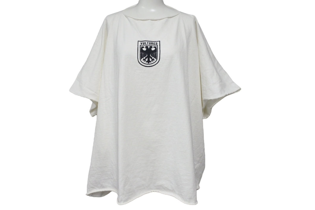 未使用 YEEZY イージー VULTURES ボックス Tシャツ 半袖Ｔシャツ ホワイト コットン サイズ3 中古 66677 