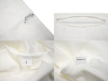 Load image into Gallery viewer, 新品未使用 YEEZY イージー VULTURES Box T-shirt 長袖Ｔシャツ ホワイト コットン サイズ1 中古 66678