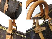 Load image into Gallery viewer, LOUIS VUITTON ルイヴィトン キーポル45 ボストンバッグ M41428 モノグラム ブラウン ゴールド金具 美品 中古 66684