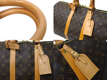 Load image into Gallery viewer, LOUIS VUITTON ルイヴィトン キーポル45 ボストンバッグ M41428 モノグラム ブラウン ゴールド金具 美品 中古 66684