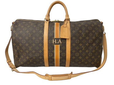 LOUIS VUITTON ルイヴィトン キーポルバンドリエール55 マイLVヘリテージ ボストンバッグ モノグラム M41414 美品 中古 66685