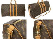 Load image into Gallery viewer, LOUIS VUITTON ルイヴィトン キーポルバンドリエール55 マイLVヘリテージ ボストンバッグ モノグラム M41414 美品 中古 66685