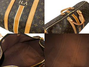 LOUIS VUITTON ルイヴィトン キーポルバンドリエール55 マイLVヘリテージ ボストンバッグ モノグラム M41414 美品 中古 66685