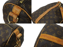 Load image into Gallery viewer, LOUIS VUITTON ルイヴィトン キーポルバンドリエール55 M41414 ボストンバッグ モノグラムキャンバス ブラウン 良品 中古 66686