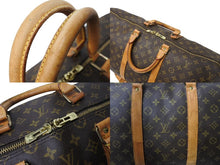 Load image into Gallery viewer, LOUIS VUITTON ルイヴィトン キーポルバンドリエール55 M41414 ボストンバッグ モノグラムキャンバス ブラウン 良品 中古 66686