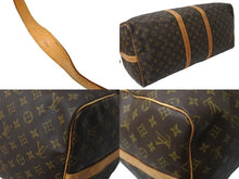 Load image into Gallery viewer, LOUIS VUITTON ルイヴィトン キーポルバンドリエール55 M41414 ボストンバッグ モノグラムキャンバス ブラウン 良品 中古 66686