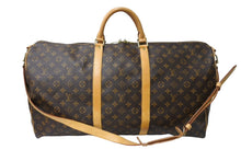 Load image into Gallery viewer, LOUIS VUITTON ルイヴィトン キーポルバンドリエール60 ボストンバッグ M41412 モノグラムキャンバス ブラウン 美品 中古 66687