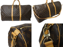 Load image into Gallery viewer, LOUIS VUITTON ルイヴィトン キーポルバンドリエール60 ボストンバッグ M41412 モノグラムキャンバス ブラウン 美品 中古 66687