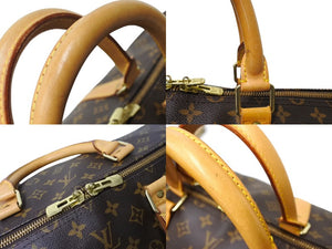 LOUIS VUITTON ルイヴィトン キーポルバンドリエール60 ボストンバッグ M41412 モノグラムキャンバス ブラウン 美品 中古 66687
