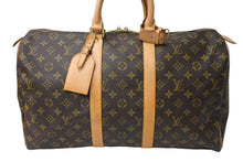 Load image into Gallery viewer, LOUIS VUITTON ルイヴィトン キーポル45 ボストンバッグ M41428 モノグラム ブラウン ゴールド金具 美品 中古 66689
