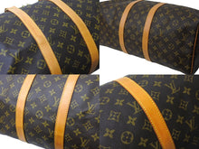 Load image into Gallery viewer, LOUIS VUITTON ルイヴィトン キーポル45 ボストンバッグ M41428 モノグラム ブラウン ゴールド金具 美品 中古 66689
