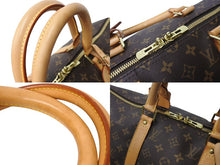 Load image into Gallery viewer, LOUIS VUITTON ルイヴィトン キーポルバンドリエール50 ボストンバッグ M41416 モノグラムキャンバス ゴールド金具 ブラウン 美品 中古 66691