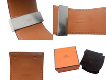 Load image into Gallery viewer, 極美品 HERMES エルメス ブレスレット コリエドシアン ヴォースイフト スタッズ シルバー金具 レッド 中古 66696