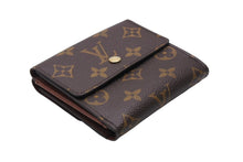 Load image into Gallery viewer, 極美品 LOUIS VUITTON ルイヴィトン ポルトモネ ビエ カルトクレディ 二つ折り財布 M61652 モノグラム ブラウン ゴールド金具 中古 66700