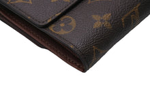 Load image into Gallery viewer, 極美品 LOUIS VUITTON ルイヴィトン ポルトモネ ビエ カルトクレディ 二つ折り財布 M61652 モノグラム ブラウン ゴールド金具 中古 66700