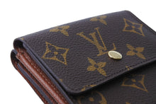 Load image into Gallery viewer, 極美品 LOUIS VUITTON ルイヴィトン ポルトモネ ビエ カルトクレディ 二つ折り財布 M61652 モノグラム ブラウン ゴールド金具 中古 66700