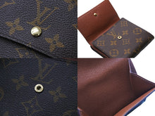 Load image into Gallery viewer, 極美品 LOUIS VUITTON ルイヴィトン ポルトモネ ビエ カルトクレディ 二つ折り財布 M61652 モノグラム ブラウン ゴールド金具 中古 66700