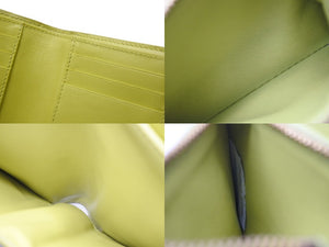BOTTEGAVENETA ボッテガヴェネタ イントレチャート コンパクトウォレット 二つ折り財布 P01412103Q ラムスキン 美品 中古 66710