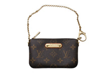 Load image into Gallery viewer, LouisVuitton ルイヴィトン ポシェットミラMM モノグラム チェーンハンドバッグ ポーチ 廃盤品 M60094 ブラウン 美品 中古 66713