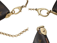 Load image into Gallery viewer, LouisVuitton ルイヴィトン ポシェットミラMM モノグラム チェーンハンドバッグ ポーチ 廃盤品 M60094 ブラウン 美品 中古 66713