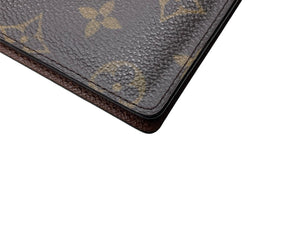 LOUIS VUITTON ルイ ヴィトン ポルト2カルト ヴェルティカル カードケース M60533 モノグラムキャンバス ブラウン 美品 中古 66716