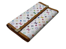 Load image into Gallery viewer, LOUIS VUITTON ルイヴィトン ポルトトレゾール インターナショナル M92659 3つ折り長財布 モノグラムキャンバス マルチカラー 美品 中古 66717