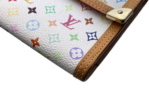 LOUIS VUITTON ルイヴィトン ポルトトレゾール インターナショナル M92659 3つ折り長財布 モノグラムキャンバス マルチカラー 美品 中古 66717