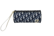 Load image into Gallery viewer, Christian Dior クリスチャンディオール トレ ディオール キット 2003 コスメ ポーチ トロッター ネイビー 2 良品 中古 66728