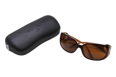 CHANEL シャネル サングラス 6014 c.808/73 サイズ64□16 120 ココマーク ブラウン ゴールド プラスチック 美品 中古 66731