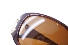 Load image into Gallery viewer, CHANEL シャネル サングラス 6014 c.808/73 サイズ64□16 120 ココマーク ブラウン ゴールド プラスチック 美品 中古 66731