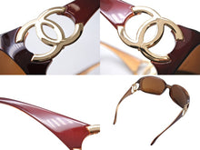 Load image into Gallery viewer, CHANEL シャネル サングラス 6014 c.808/73 サイズ64□16 120 ココマーク ブラウン ゴールド プラスチック 美品 中古 66731